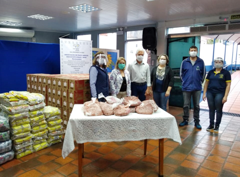 MDS realiza repasse emergencial para a Apae de Três de Maio